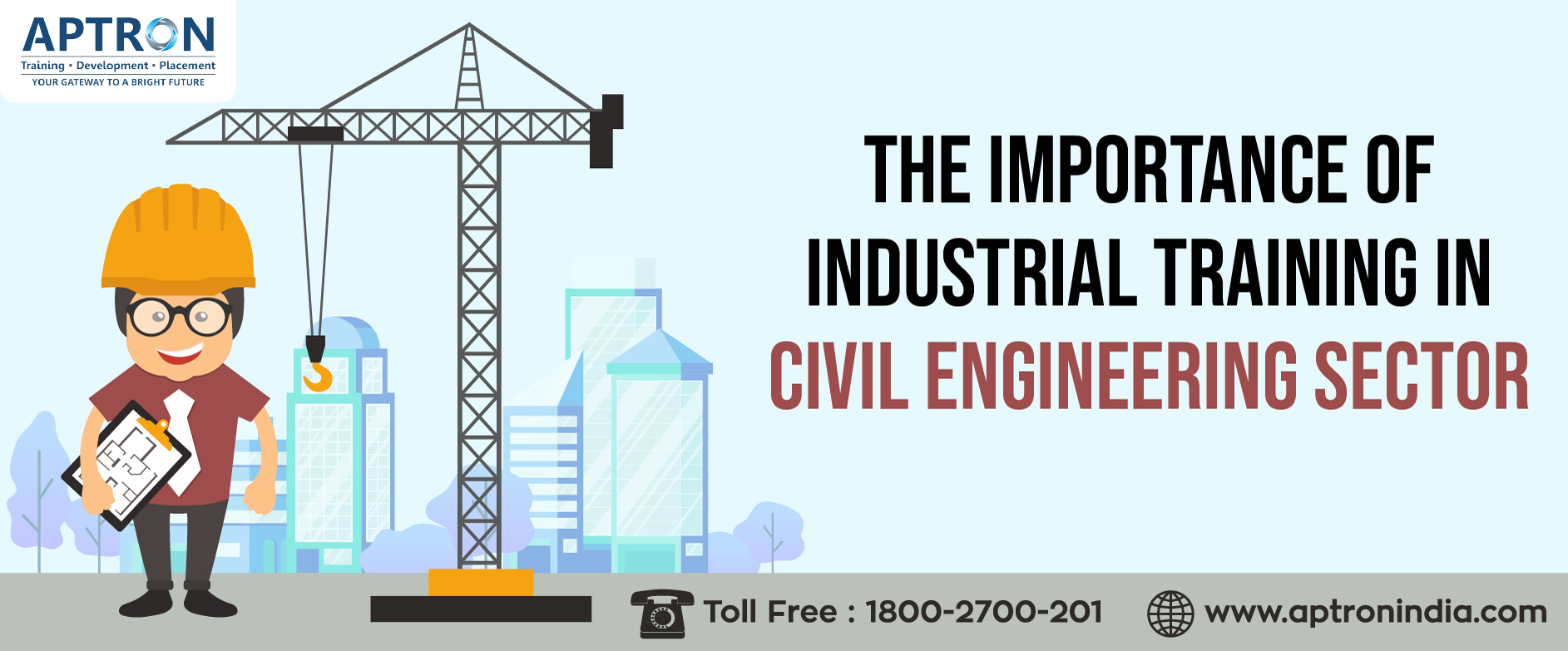 6 months industrial training in Noida for civil engineering students