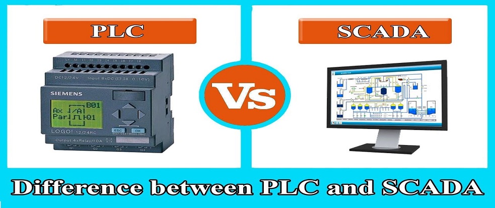 Difference between PLC and SCADA