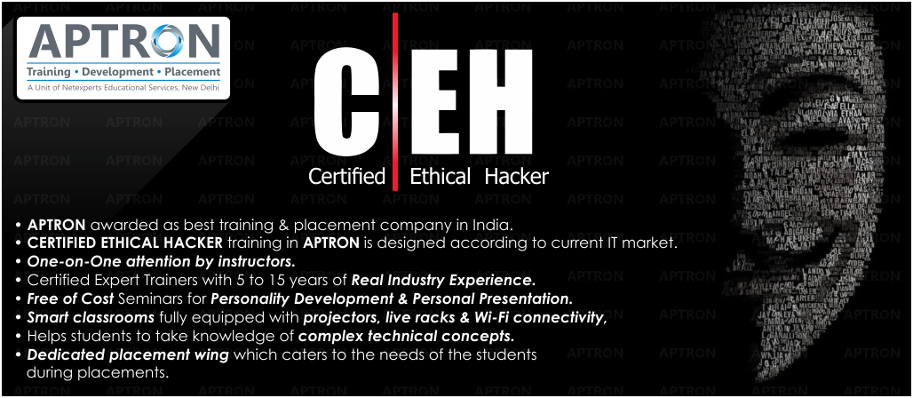 Best Project based 6 Month Industrial Training in Ethical Hacking